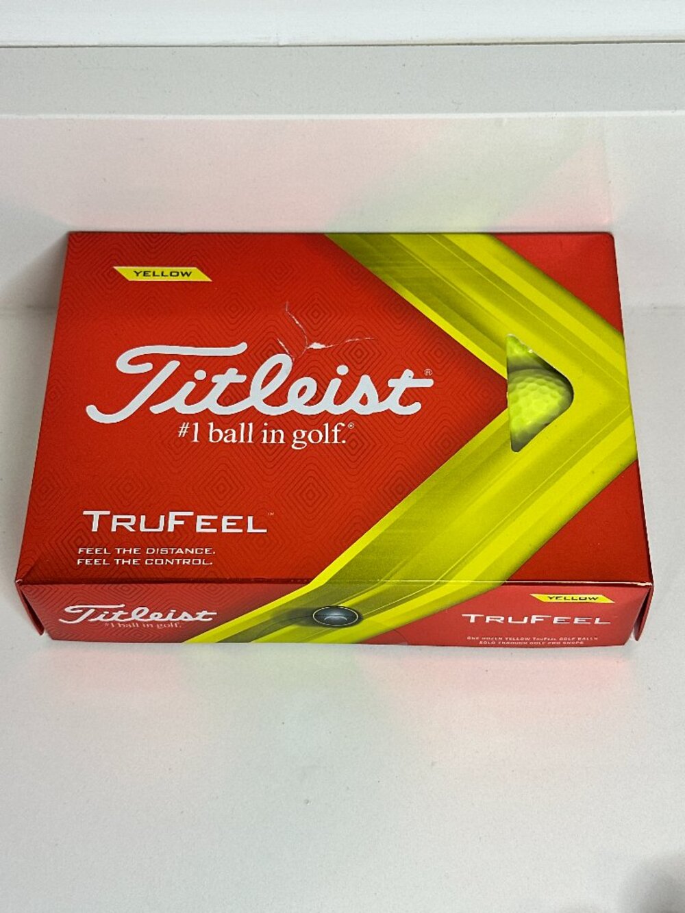 Titleist TruFeel Yellow Golf Balls One Dozen 12